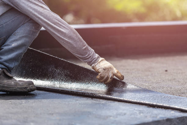 Professional Waterproofing technician working in Cresskill, NJ